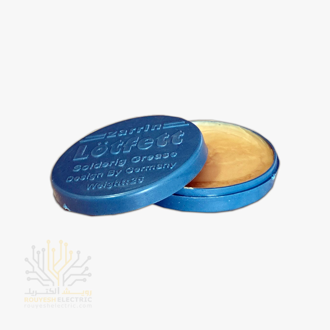 روغن لحیم کاری برند زرین سایز بزرگ 40 گرم