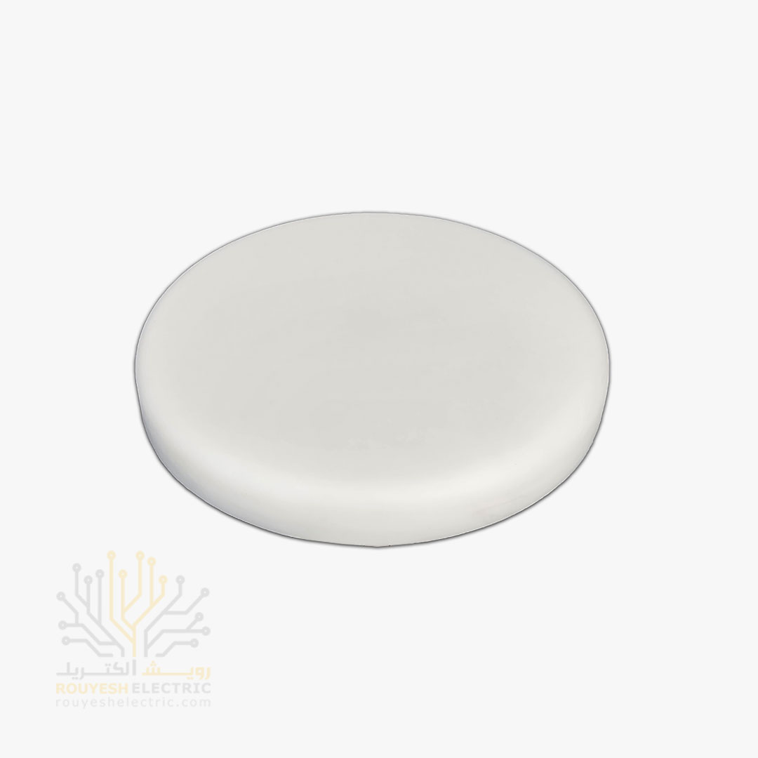 پنل سقفی توکار 24 وات برند زرین سیما مدل فول لایت کوارتز دایره بدنه فلز درایور دار آفتابی