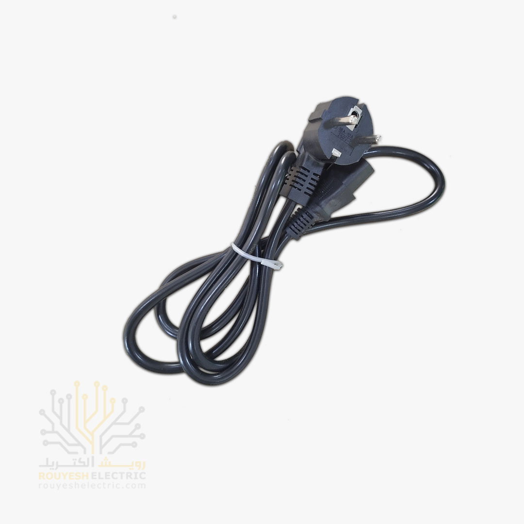 کابل برق کامپیوتر 2x0/75 برند کانکت مغزی آلومینیوم