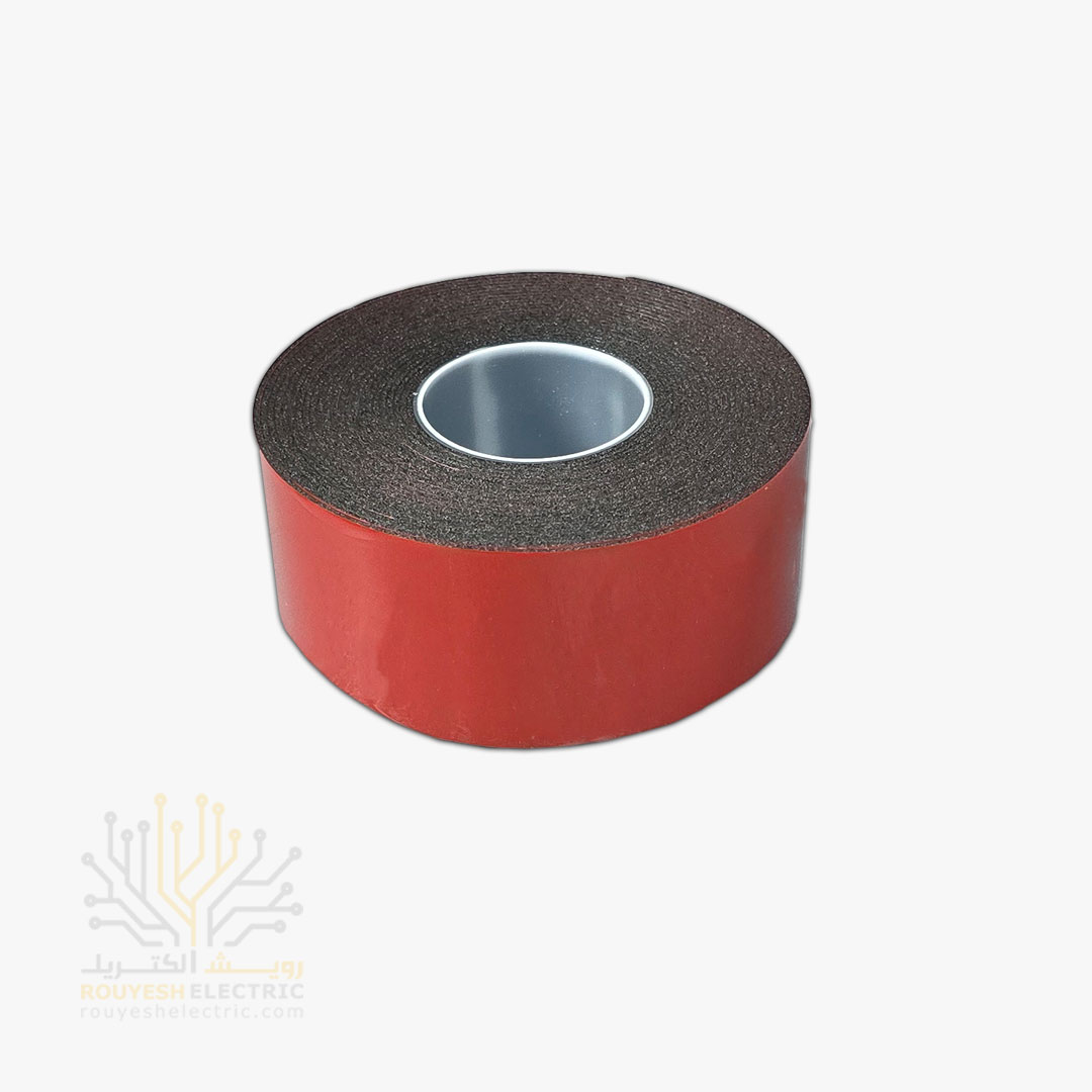 نوار چسب دو طرفه برند آلور عرض 4 سانت 5 متری