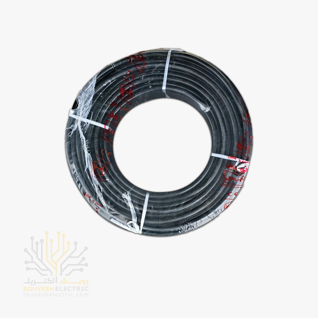کابل برق نمره 3x2/5 برند نوید استاندارد حلقه 100 متری