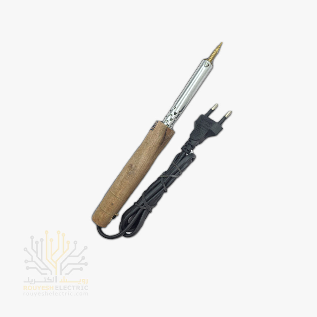 هویه لحیم کاری 80 وات دسته چوبی میتسو