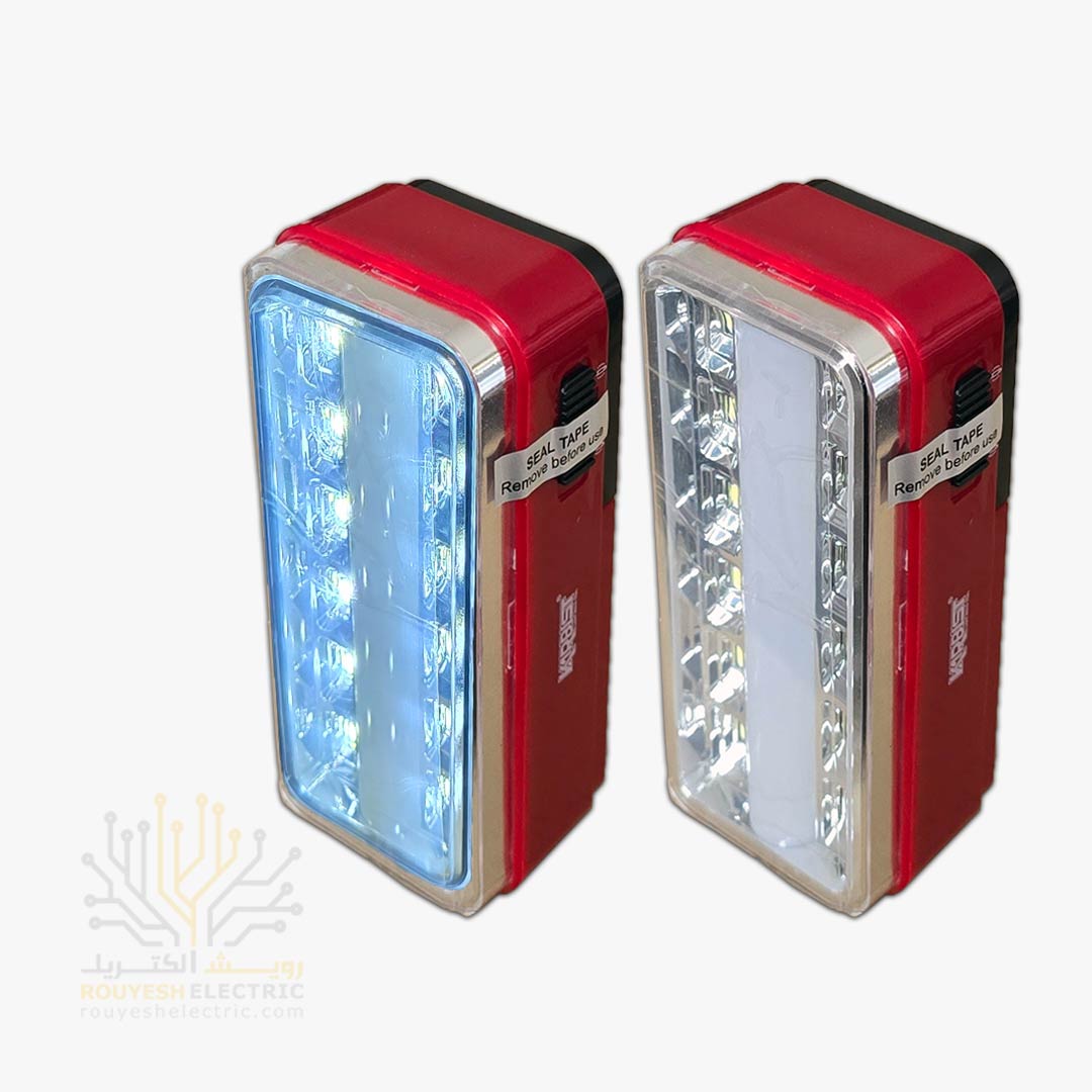 چراغ اضطراری12 SMD برند کاربیست مدل GL2361 ال ای دی دار دو حالته