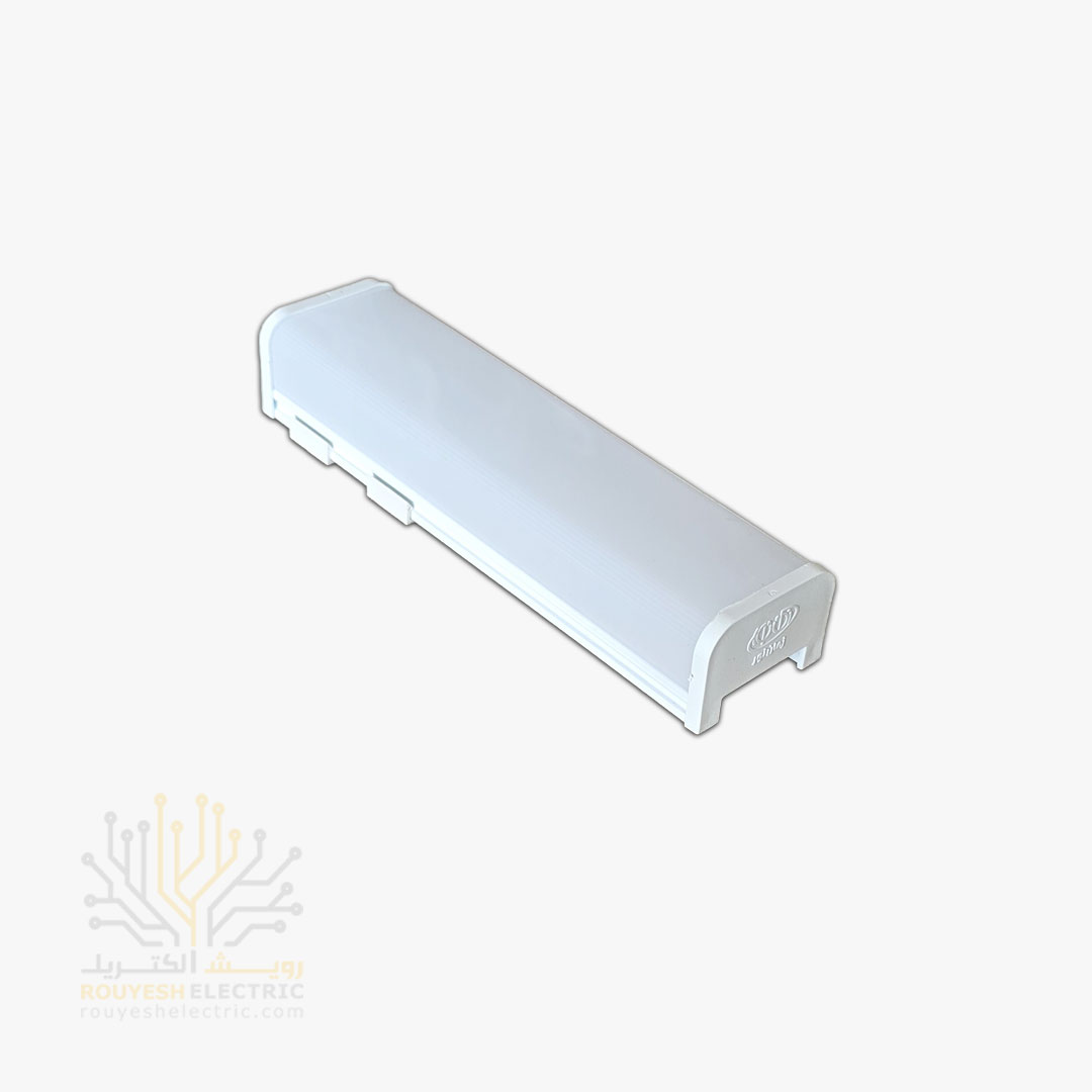 چراغ خطی ال ای دی 20 سانت 15 وات برند زمان نور مدل رادیس عرض 5/3 سانت
