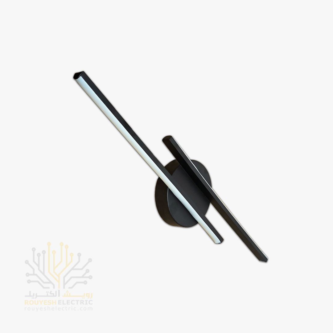 چراغ دیواری ال ای دی برند نور فرد مدل وستا 58 سانت یک سال گارانتی تعویض