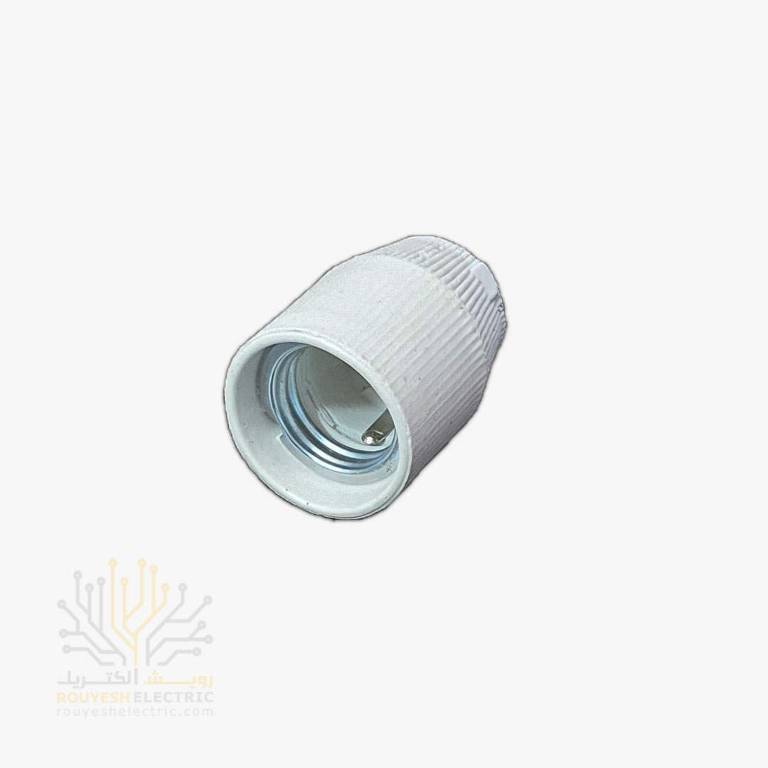 سرپیچ لامپ آویز بدنه سرامیکی برند موج مدل E27
