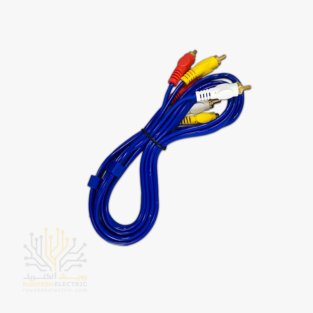 سیم رابط 3 به 3 اعلا برند بی تی پی ضخیم بست دار