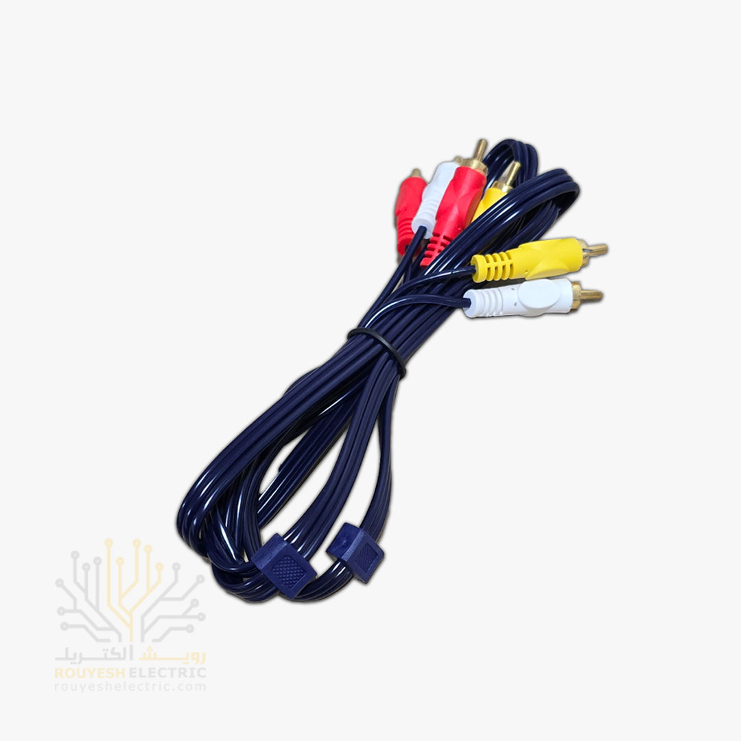 سیم رابط 3 به 3 اعلا برند لیاندا ضخیم بست دار