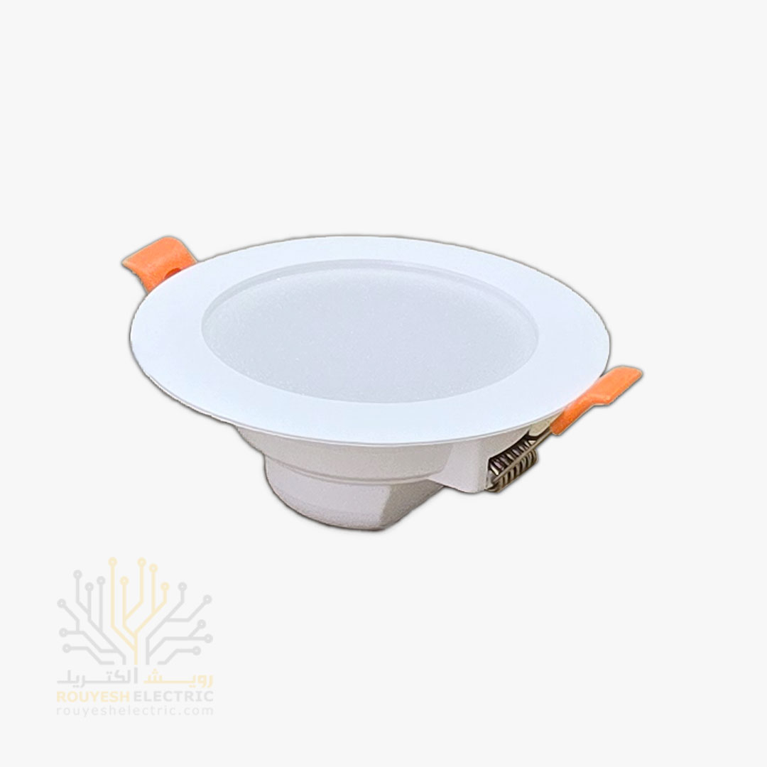 پنل سقفی توکار 8 وات برند بروکس مدل بک لایت رویه 7.5 رنگ نچرال