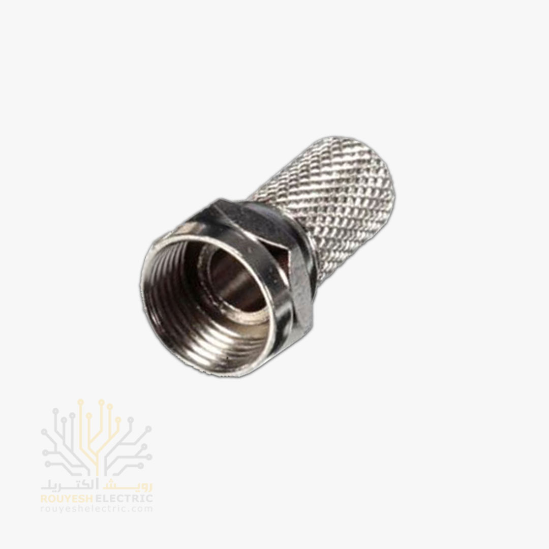 فیش رسیوری نقره ای بدون واشر 18 میل