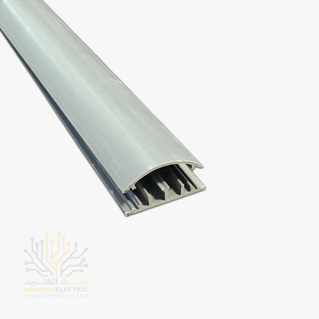داکت برق زمینی برند سوپیتا نمره 50x12 ساده رنگ طوسی 20 متر