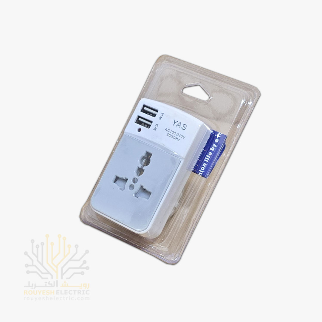 تبدیل 3 به 2 برندیاس 2 ورودی دارای 2 USB