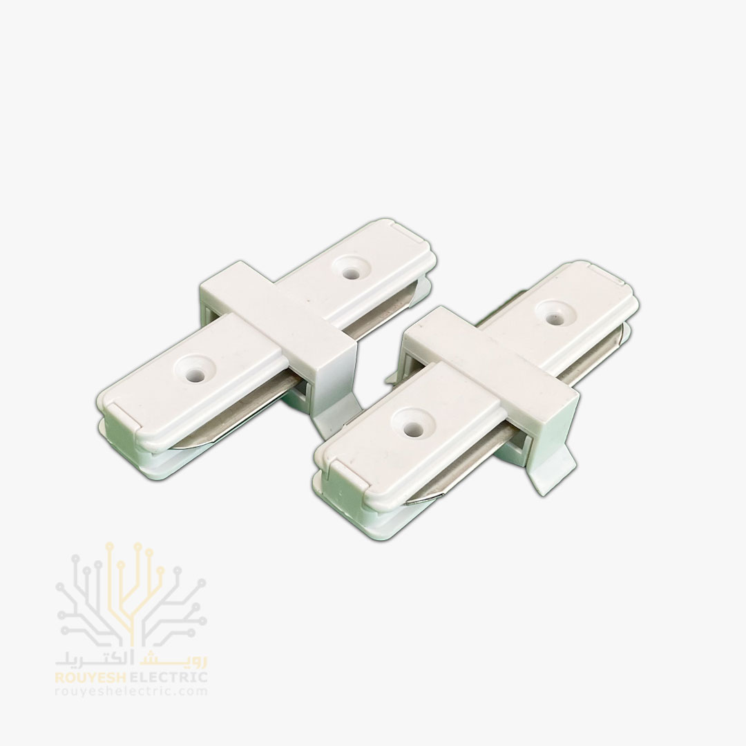 رابط ریل چراغ دکوراتیو 180 درجه سفید