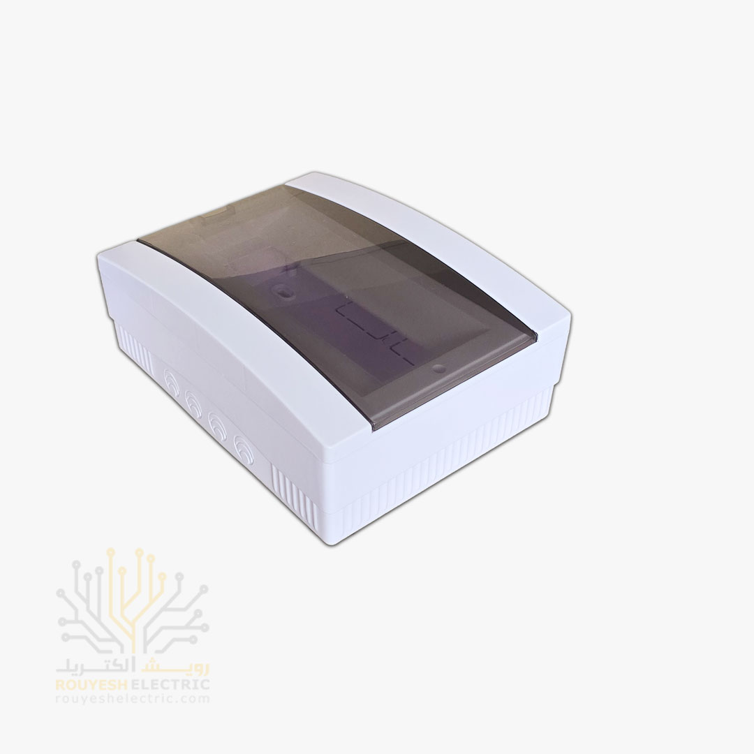 جعبه فیوز روکار برند ویکتور با ریل فلزی 12 تایی