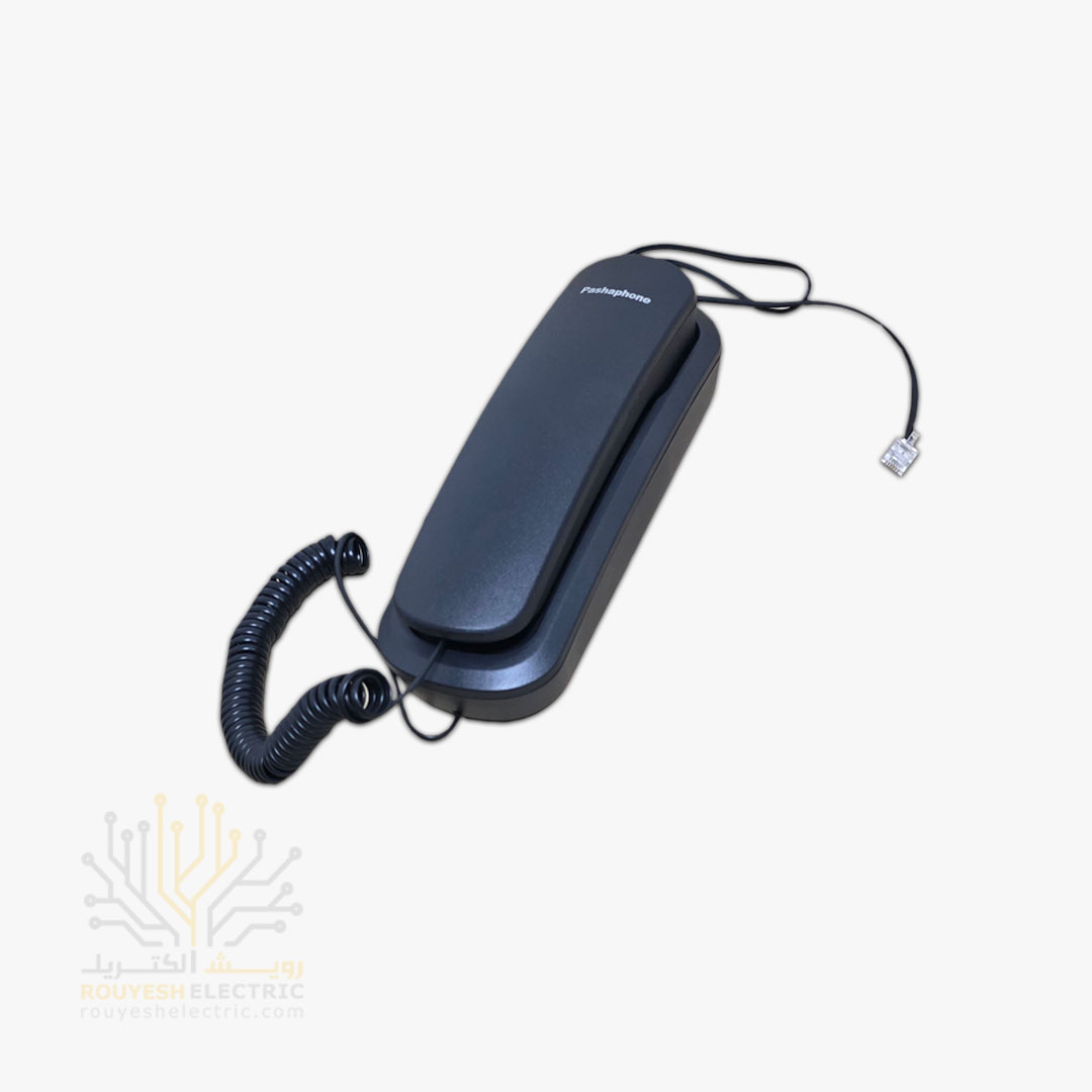 تلفن دیواری برند پاشا فون مدل KX-T1045 مشکی